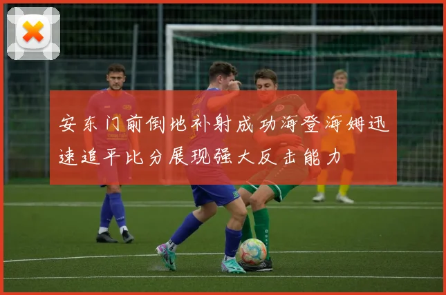 安东门前倒地补射成功海登海姆迅速追平比分展现强大反击能力